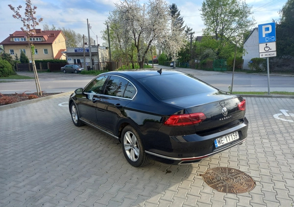 Volkswagen Passat cena 84900 przebieg: 138000, rok produkcji 2020 z Warszawa małe 781